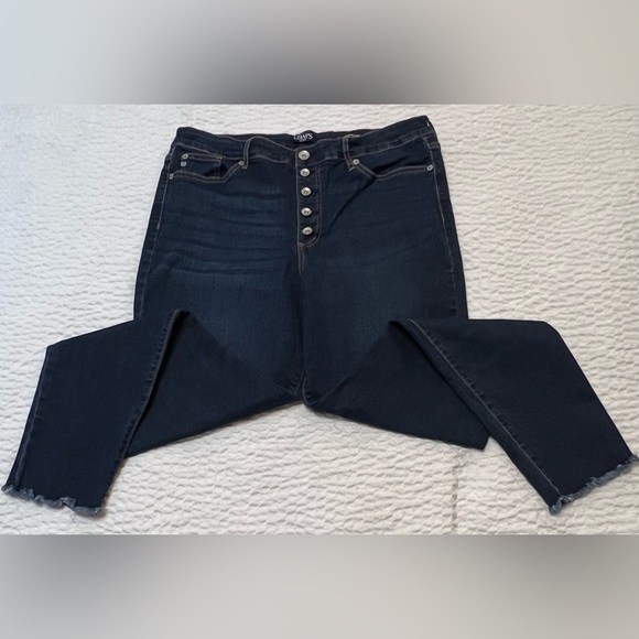 👖 Women’s Chaps Button-Fly Skinny Jeans - Picture 5 of 12